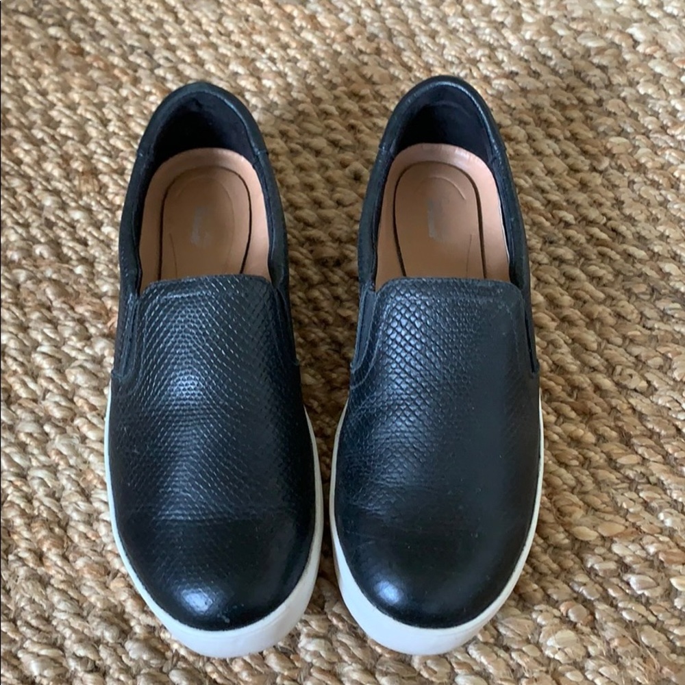 Dr. Scholl’s Black Scout Sneaker Slip On Flats